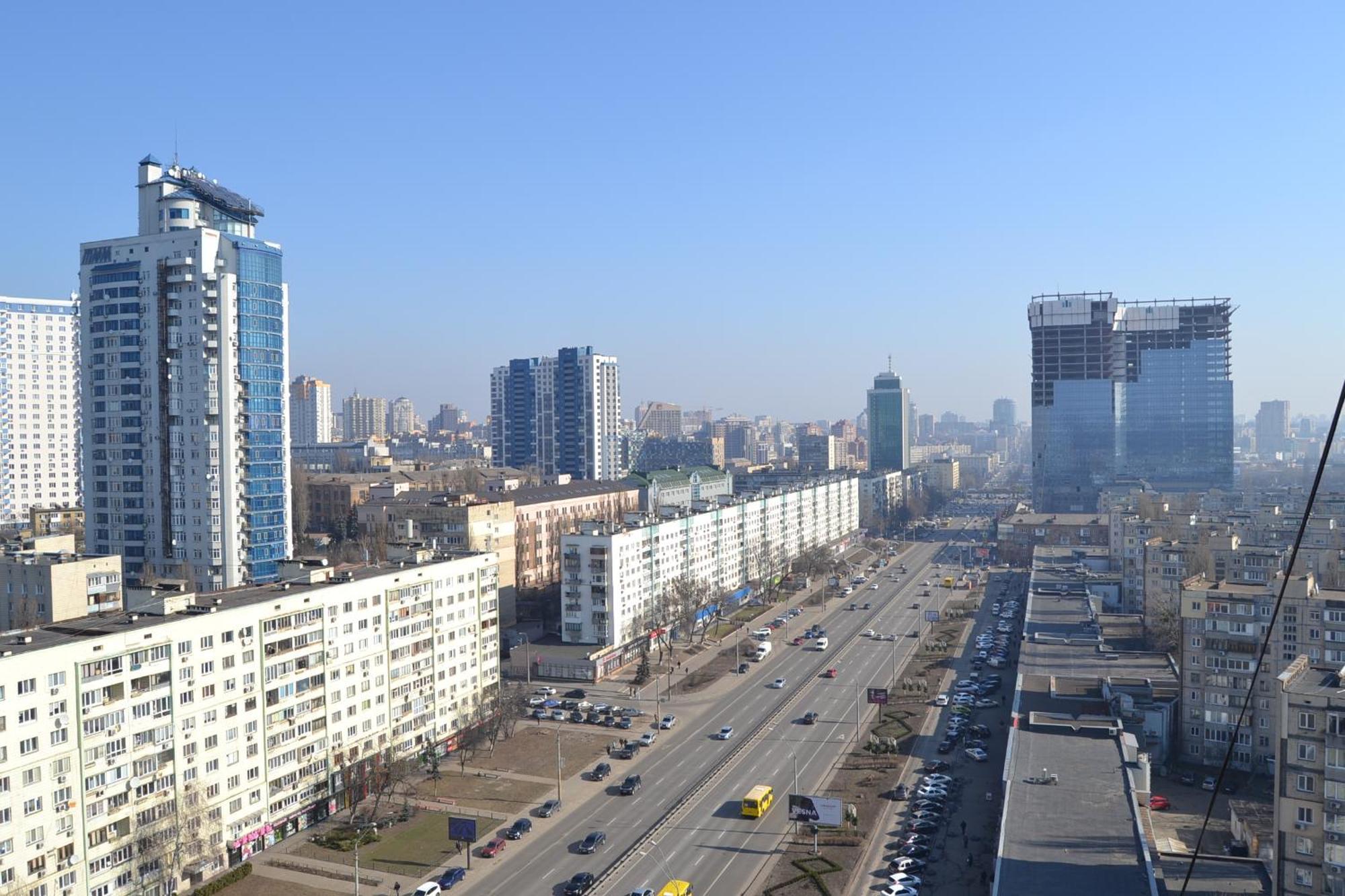 Apartment On Prospect Beresteiskyi 29 Kiew Exterior foto